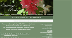 Desktop Screenshot of carriagepark.org